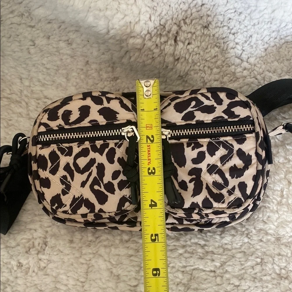 Zara Black Leopard Print  Bag